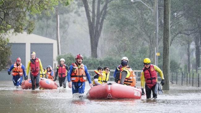 NSW SES is urging residents to avoid non-essential travel. Picture: NSW SES