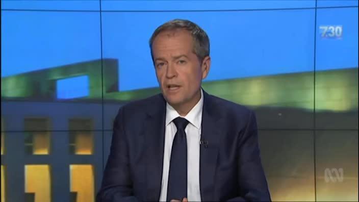 Shorten responds to Turnbull's tirade