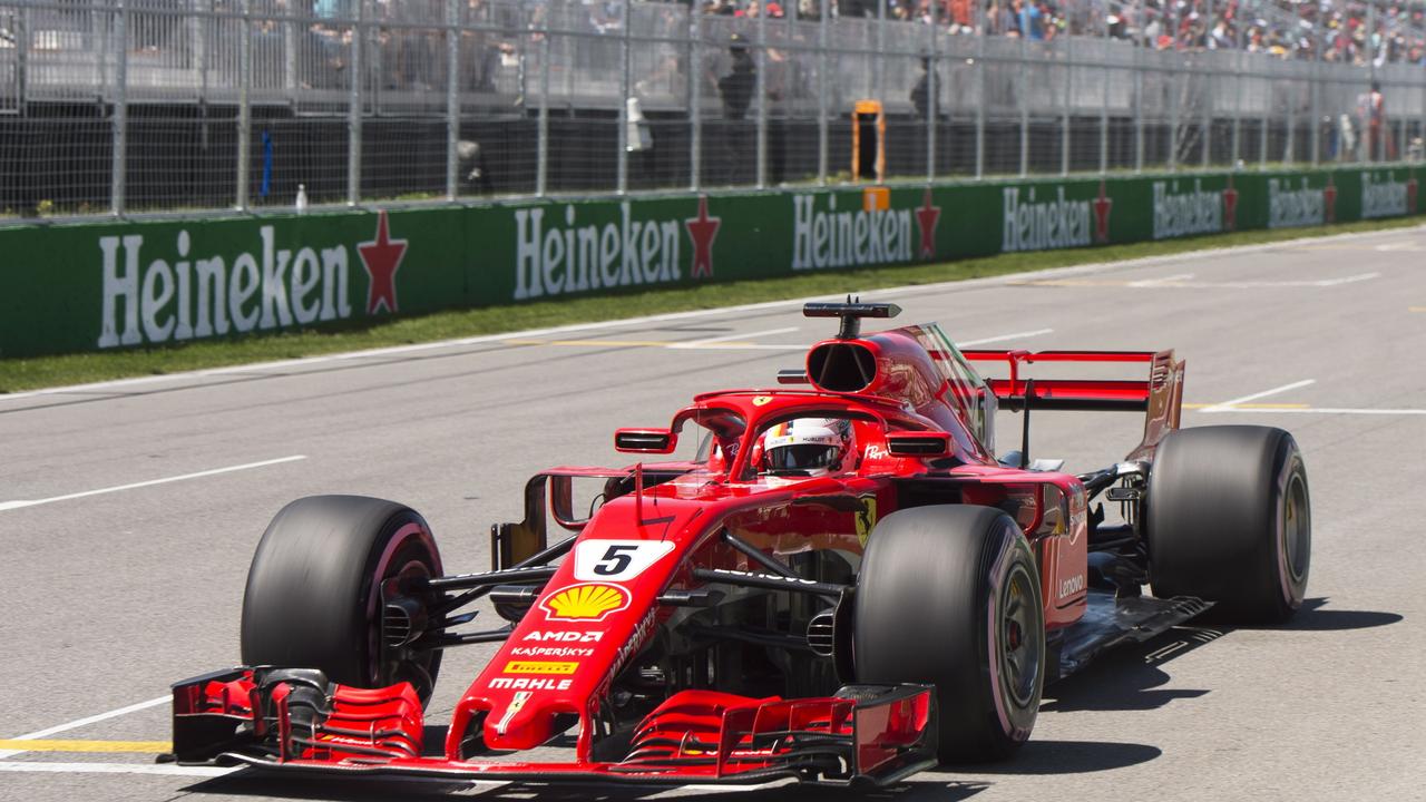 F1 Canada qualifying results Daniel Ricciardo grid, Sebastian Vettel