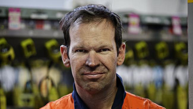 Nationals senator Matt Canavan at the Mendalong mine in NSW. Picture: Adam Yip