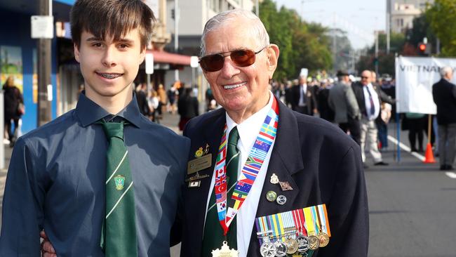 Geelong 2022 Anzac Day march