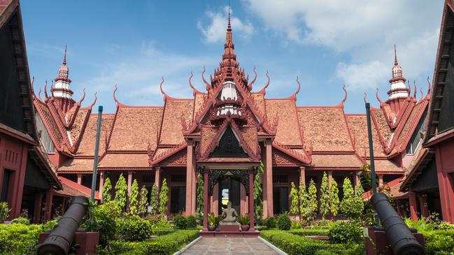 The National Museum in Phnom Penh.