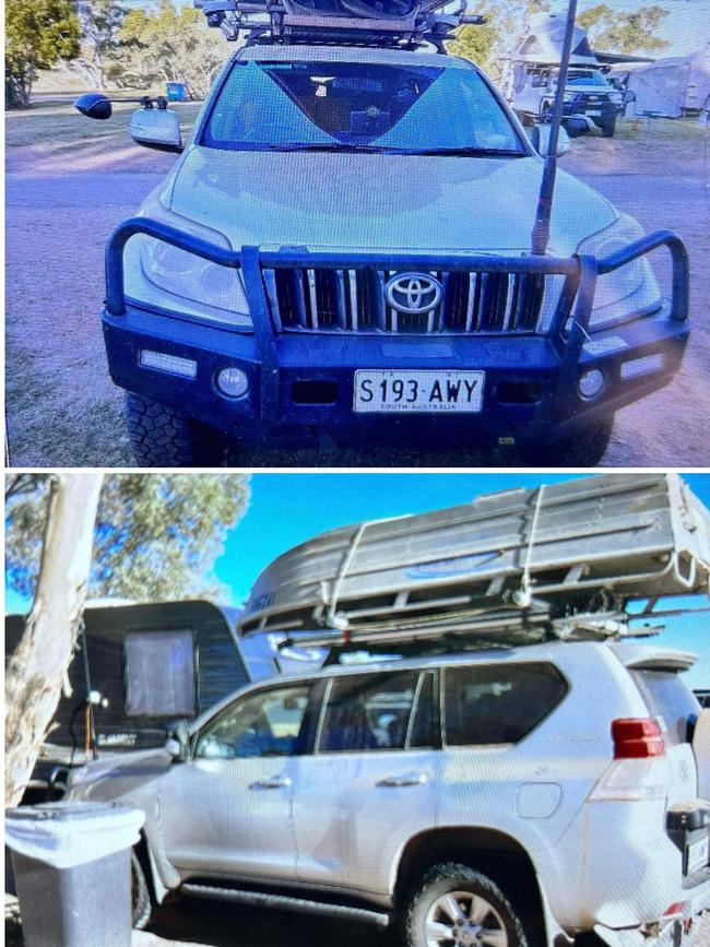 The 63-year-old woman from Cowell was last seen leaving her home about 5.30pm in a silver Toyota Prado. Picture: SA Police