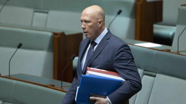 Peter Dutton. Picture: NCA NewsWire / Gary Ramage