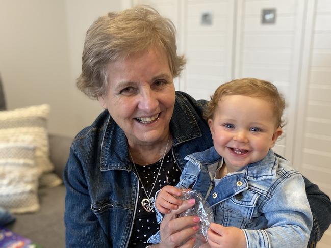 Chris Ash with grandson Alexander Ash. Picture: Supplied