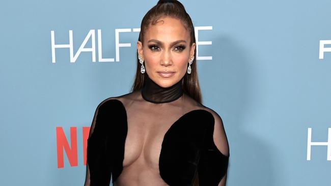 Jennifer Lopez at the premiere of Halftime this week. Picture: Jamie McCarthy/Getty Images