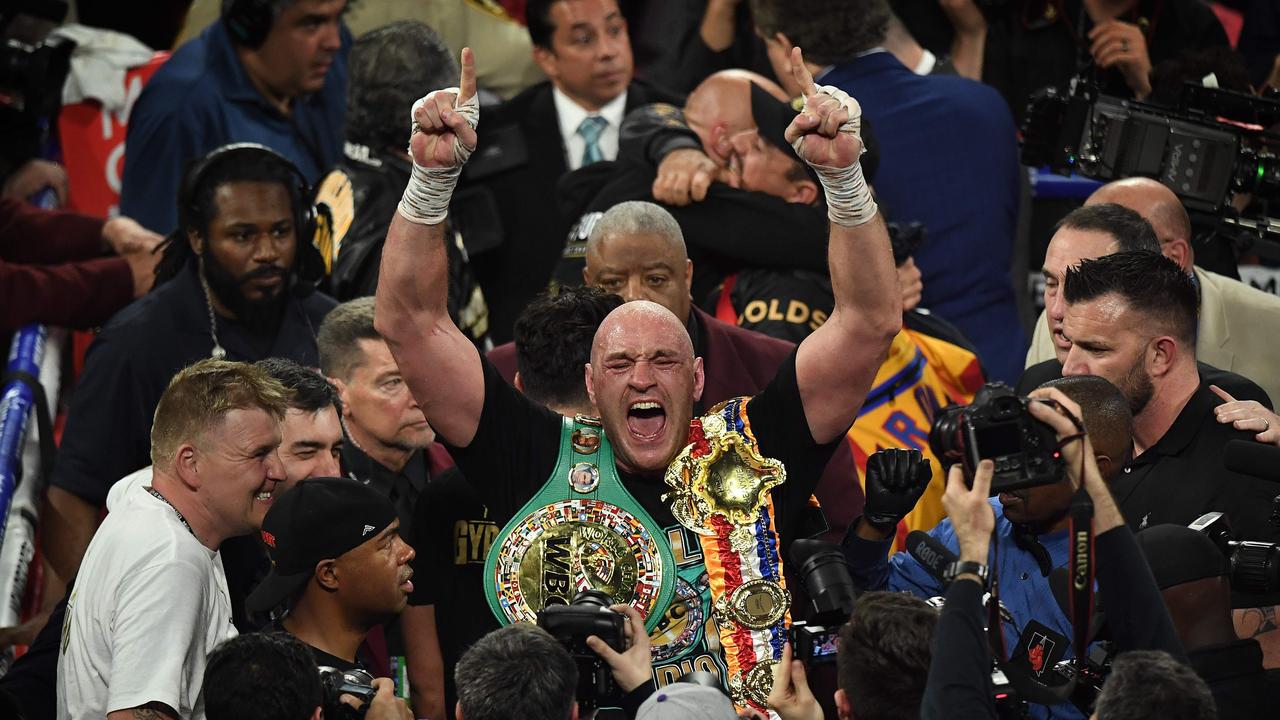 Tyson Fury destroyed Deontay Wilder to become world champion.