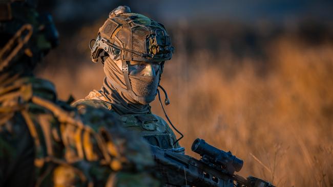 An Australian army soldier from the 3rd Battalion, Royal Australian Regiment, provides security during a patrol as part of the 2022 Duke of Gloucester Cup in Singleton. *** Local Caption *** Australian Army infantry soldiers from across Australia tested their core skills for the prestigious Duke of Gloucester Cup at the School of Infantry, near Singleton in NSW, July 31 - August 5 2022. The Duke of Gloucester Cup is the Armyâ€™s premier military skills competition, pitting the best Royal Australian Corps of Infantry rifle sections from each unit against one another through a series of challenging activities that test their core infantry skills, including marksmanship, tactics, teamwork and fitness. Along with the Duke of Gloucester Cup, five other trophies are awarded: Sir Arthur MacDonald Trophy for best foundation war-fighting skills; Gurkha Trophy for best live-fire shooting; Royal Ulster Rifles Trophy for best falling plate shooting; OSCMAR Trophy for best battle endurance; and the DSM Roche CSC Memorial Cup for best individual soldier. The Duke of Gloucester Cup was created by Prince Henry, Duke of Gloucester, in 1946, while serving as the Governor-General of Australia.