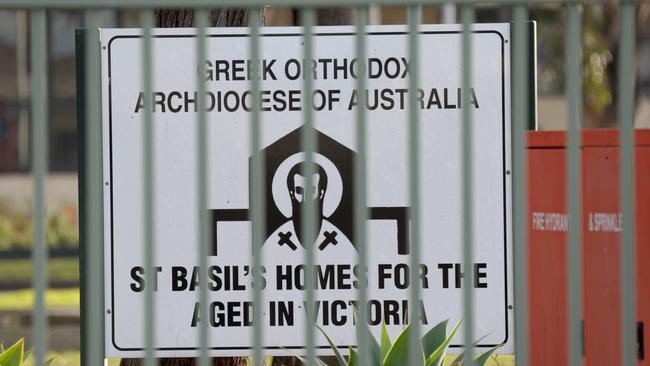 The Aged Care Quality and Safety Commission was aware there had been coronavirus infections at St Basil’s but failed to warn the Health Department, a Senate inquiry has heard. Picture: Andrew Henshaw