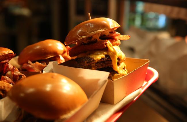 Burgers from some of the best in the biz are heading to Parramatta. Picture: Bob Barker