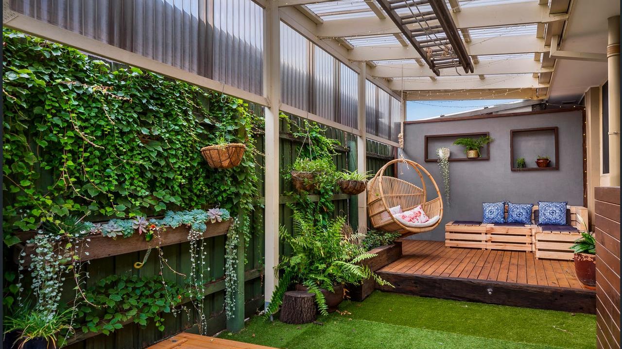 Entertain in any weather with this undercover courtyard.