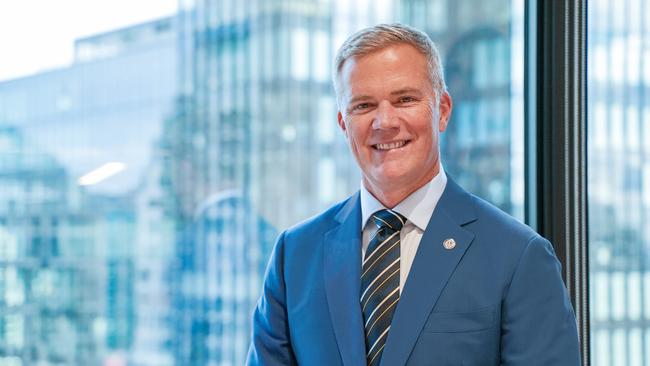 David Baxby, John Paul College in Daisy Hill graduate and Bond University 1994 alumni, has been announced as Bond University's ninth Chancellor. Photo: Supplied.