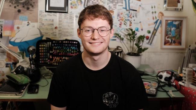 RMIT animation student Jack Grayson