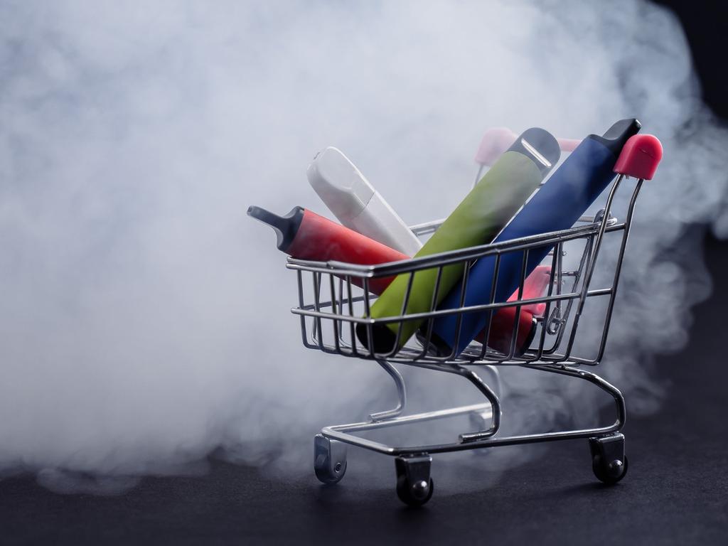 School students are dealing vapes on-campus in an effort to skirt around Victoria’s new anti-vaping laws. Picture: Supplied