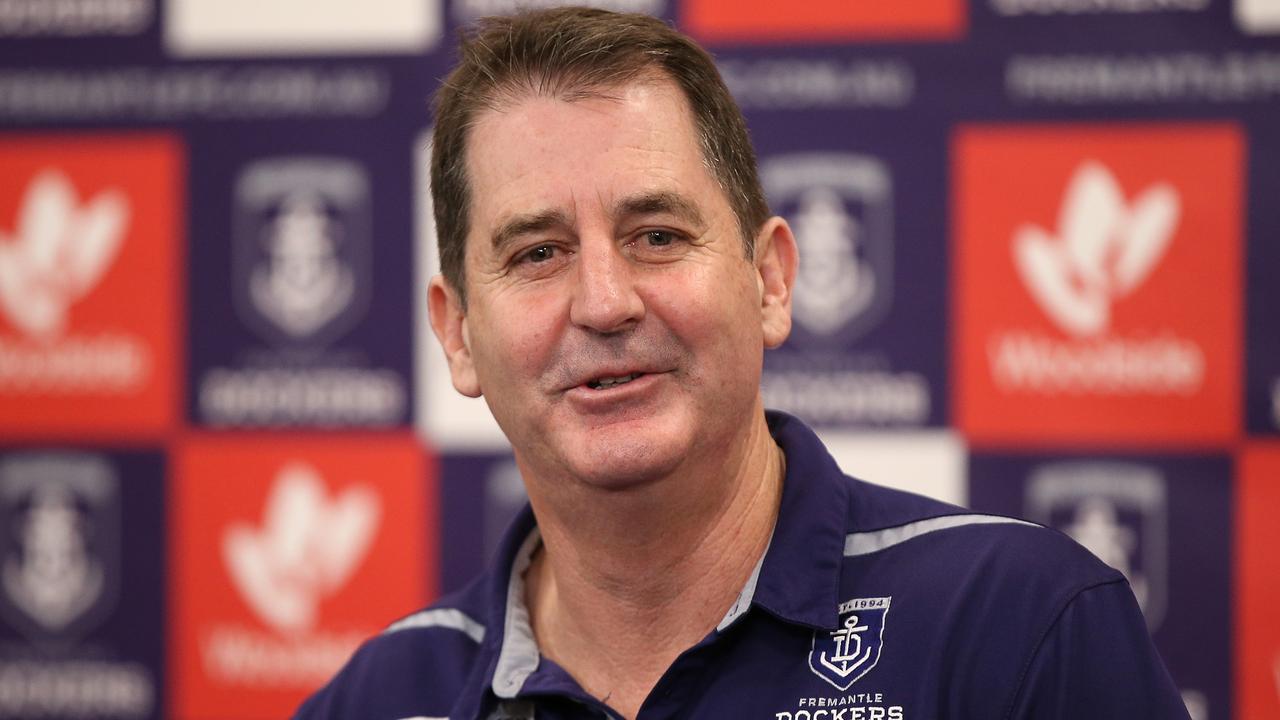 Former Fremantle and St Kilda coach Ross Lyon was known for his defensive tactics. Picture: Paul Kane/Getty Images