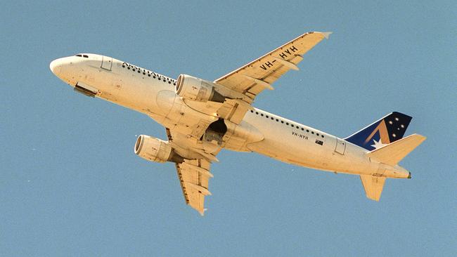 Ansett Airlines aeroplane 11 Feb 2002.