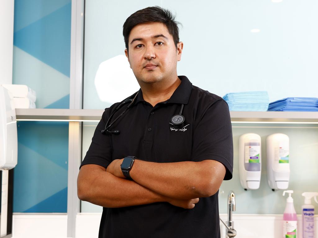 Dr Daniel Chanisheff is a GP in Waterloo. Picture: Jonathan Ng