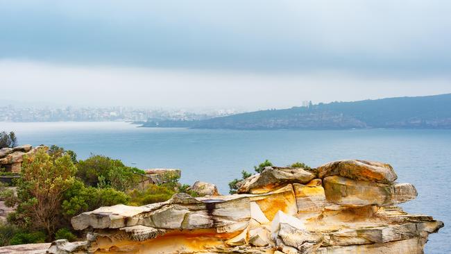 View from Gap Park Old South Head Road Watsons Bay looking toward North Sydney. Picture: Monique Harmer.