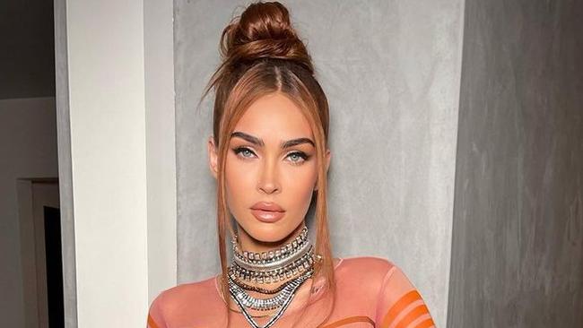 ‘Sexy’ optical illusion dress makes comeback. Picture: meganfox/Instagram