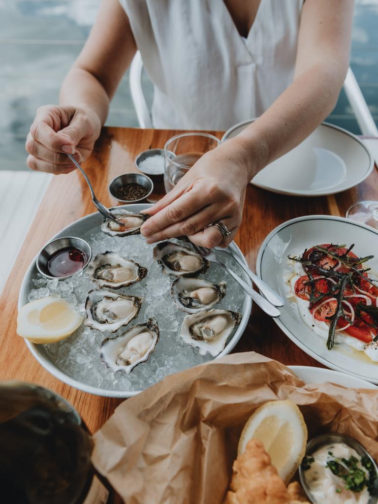 Oysters at Sodafish, Lakes Entrance. Picture: Visit Victoria