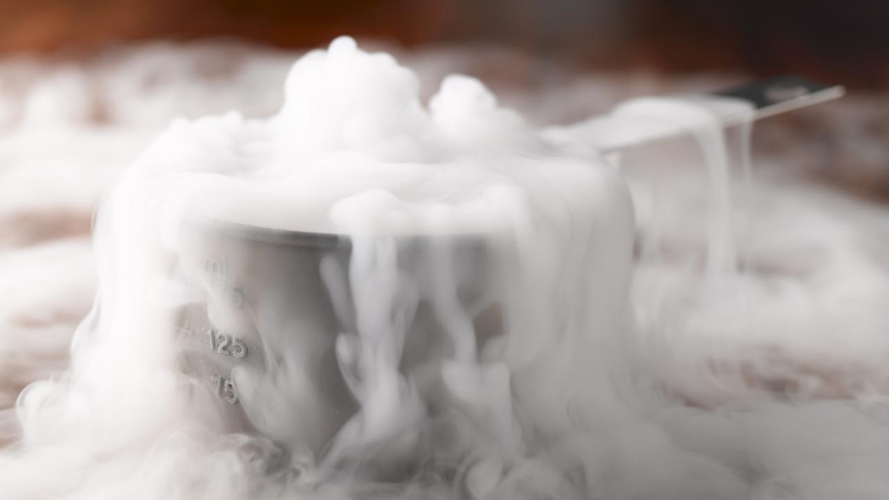 Liquid nitrogen is used in the process. Picture: iStock