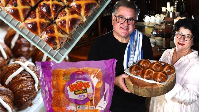 Croissants, Pizza Shapes and cakes— here is our verdict on Melbourne’s best hot cross buns ahead of Easter.