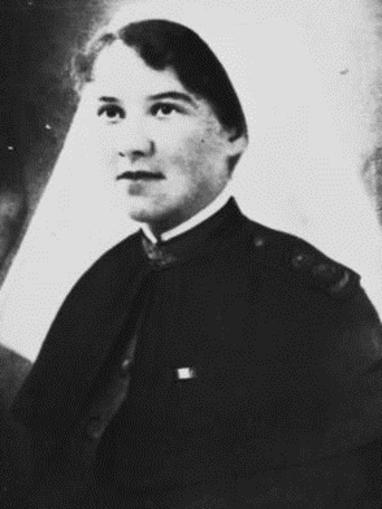 Portrait of Sister Elizabeth Kenny in about 1917.