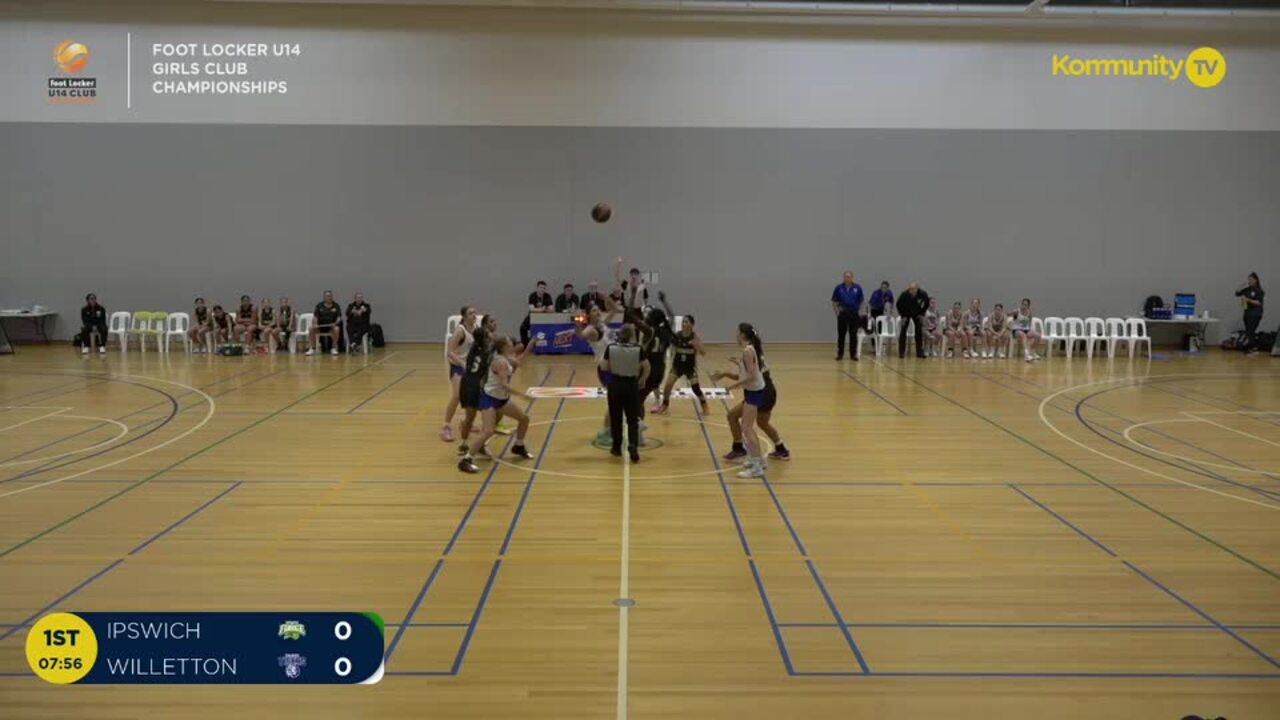 Replay: Ipswich Force v Willetton Tigers (Girls) - 2024 Basketball Australia U14 Club Championships Day 2