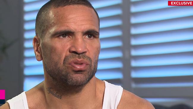 Anthony Mundine “has had too many blows to the head”.