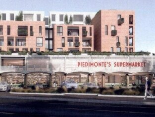 An artist’s impression of the proposed Piedimonte's Supermarket development.