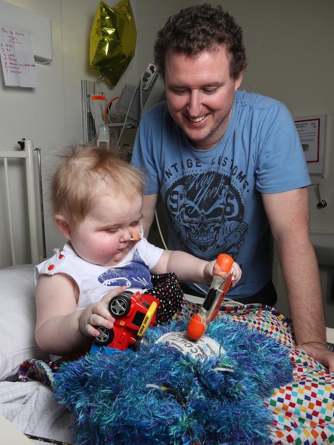 Thomas and his dad had a very special bond. Picture: Alex Coppel