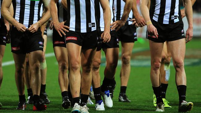 Collingwood is deeply disappointed to be singled out. Picture: Toby Zerna
