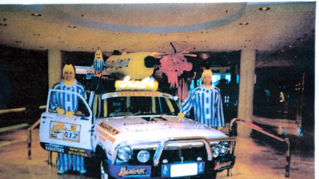 The Variety Bash car was found in 2014.