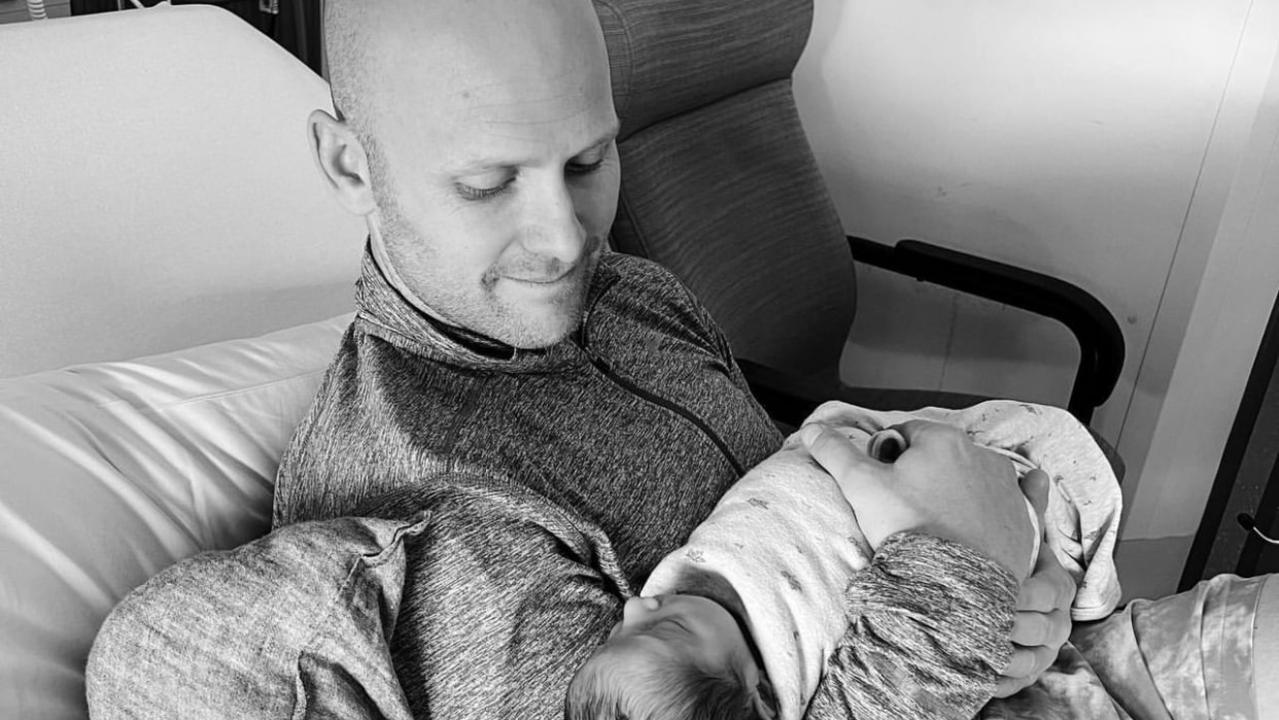 Gary Ablett Jnr and Jordan Ablett new son into their lives Geelong Advertiser