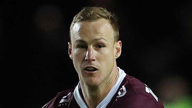 SYDNEY, AUSTRALIA - JUNE 11: Daly Cherry-Evans of the Sea Eagles in action during the round 14 NRL match between the Manly Sea Eagles and the North Queensland Cowboys at 4 Pines Park, on June 11, 2021, in Sydney, Australia. (Photo by Mark Metcalfe/Getty Images)