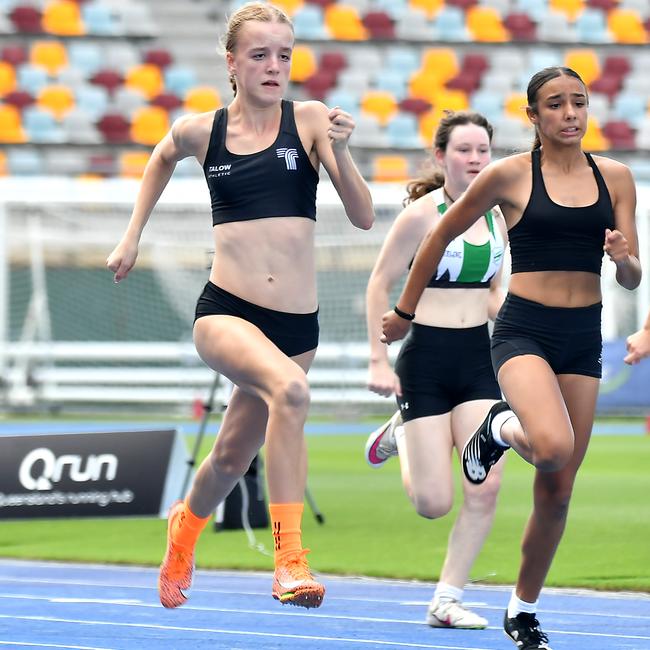 Queensland track and field state titles Saturday March 15, 2025. Picture, John Gass