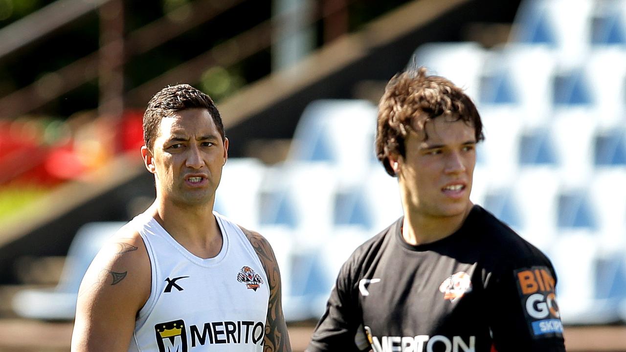 Benji Marshall played a key rule in Brooks’ development as an NRL halfback, but the pair won’t get the chance to work together next year when the Kiwis star takes over.