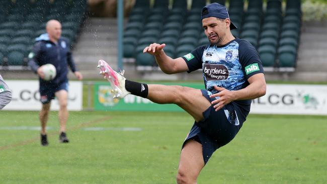 Cody Walker at Blues training.