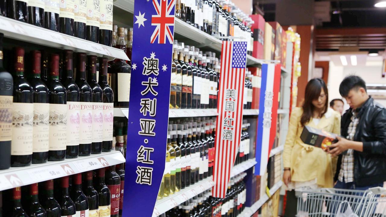 The return of Australian wines to the Chinese market has helped offset a general decline in consumption worldwide.