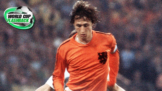 <a capiid="2f0e237865afebe1bd973d45c41f72e7" class="capi-video">Salah's WC injury cloud</a> The World Cup's Greatest Moments: The Cruyff turn.