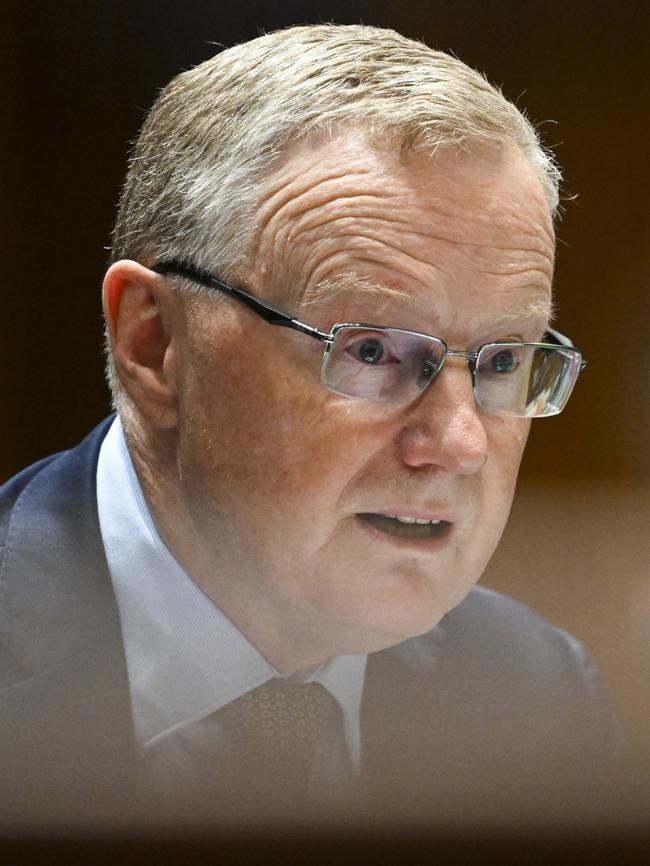 RBA governor Philip Lowe. Picture: AAP