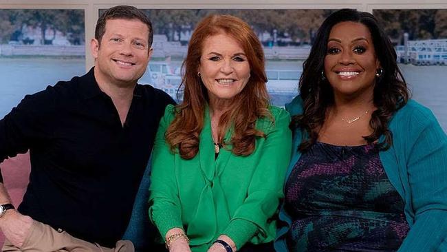 Viewers have been left less than impressed after Sarah , Duchess of York made her debut co-hosting This Morning alongside regular presenters Alison Hammond and Dermot O’Leary.The 64-year-old ex-wife of Prince Andrew, affectionately known as Fergie, was also served with the task of guest editing the two-and-a-half hour ITV daytime show on Monday.Sarah Ferguson (Fergie)@SarahTheDuchessI was excited to join @ThisMorning with @radioleary and @AlisonHammond today. As co-host and guest editor, I’ve been lucky enough to be able to pick some topics I’m passionate about. Thank you to my wonderful co-hosts and to everyone who tuned in! Credit Twitter