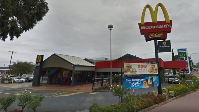 The Gilles Plains shopping centre where the attack occurred.