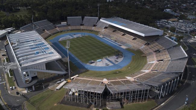 A revamped Queensland Sport and Athletics Centre stadium could have a capacity of just 40,000 for the 2032 Games under current plans.