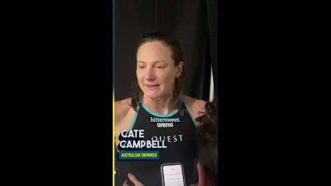 Cate Campbell’s Olympics dream ends in tears