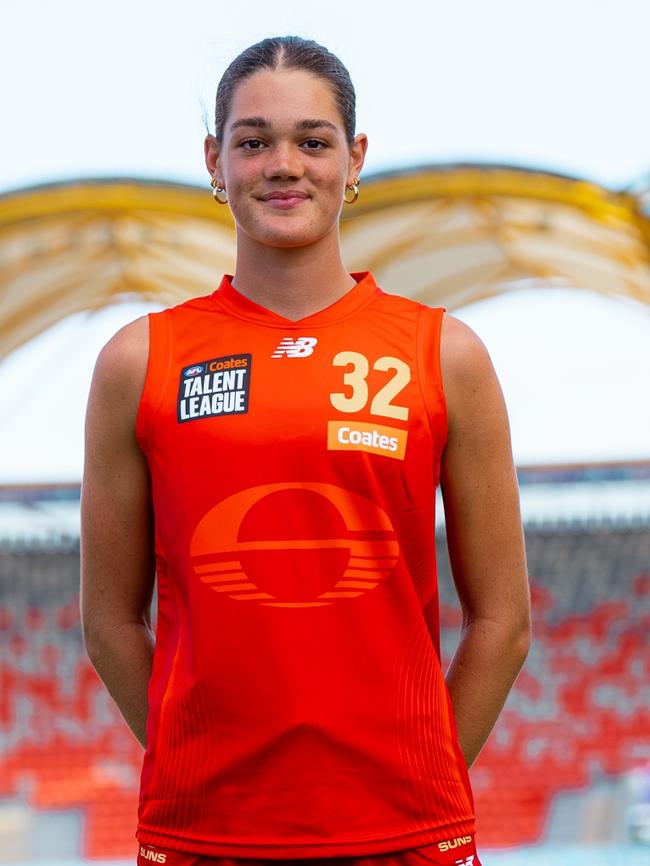 Georja Davies Picture: Gold Coast Suns