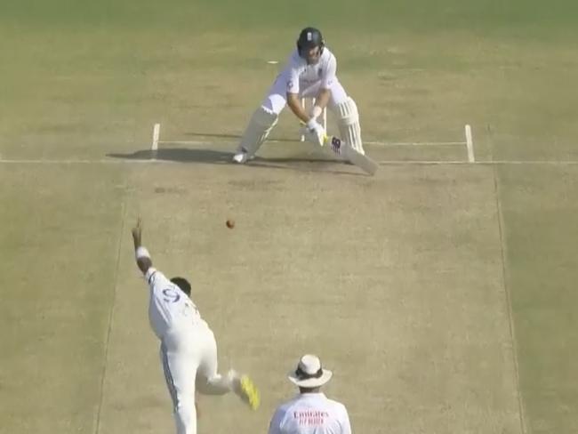 The reverse lap which brought Joe Root undone during the third Test.