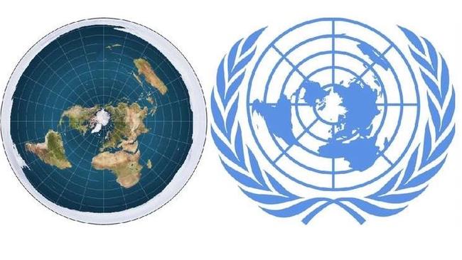 Un Logo Flat Earth Flat Earth: Why Theory Has Had A Resurgence | News.com.au — Australia's  Leading News Site