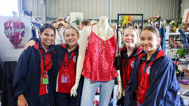 Students from the Emmaus College Earth Care group are taking the lead in the fight against fast fashion after launching their own innovative swap shop for their peers.