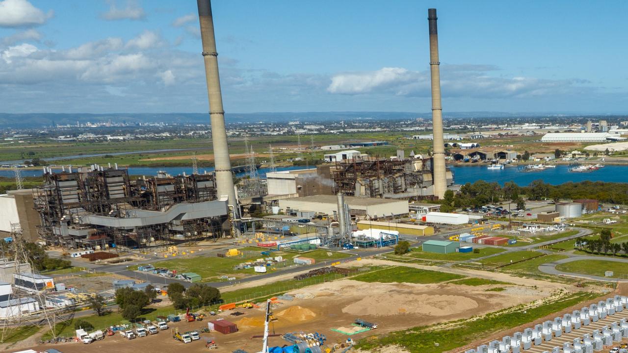 Some union workers suffered suspected lead poisoning at AGL’s Torrens Island power station in South Australia. Picture: Supplied